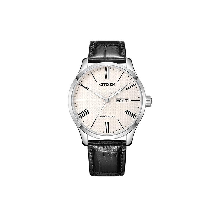 CITIZEN Men s Mechanical Wrist Watch Collection Watch NH8350-08AB White
