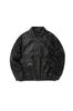 ALL ABOUT NEW Faux Leather Wet Pigment Jacket Black Ana3Uj07Abk