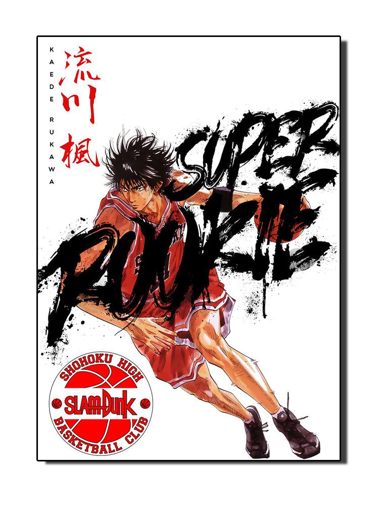 Plakát a tisky Anime Slam Dunk Japonsko Film Malba na plátně Hrát basketbal Nástěnný obraz pro chlapce Dětský pokoj Domácí dekorace