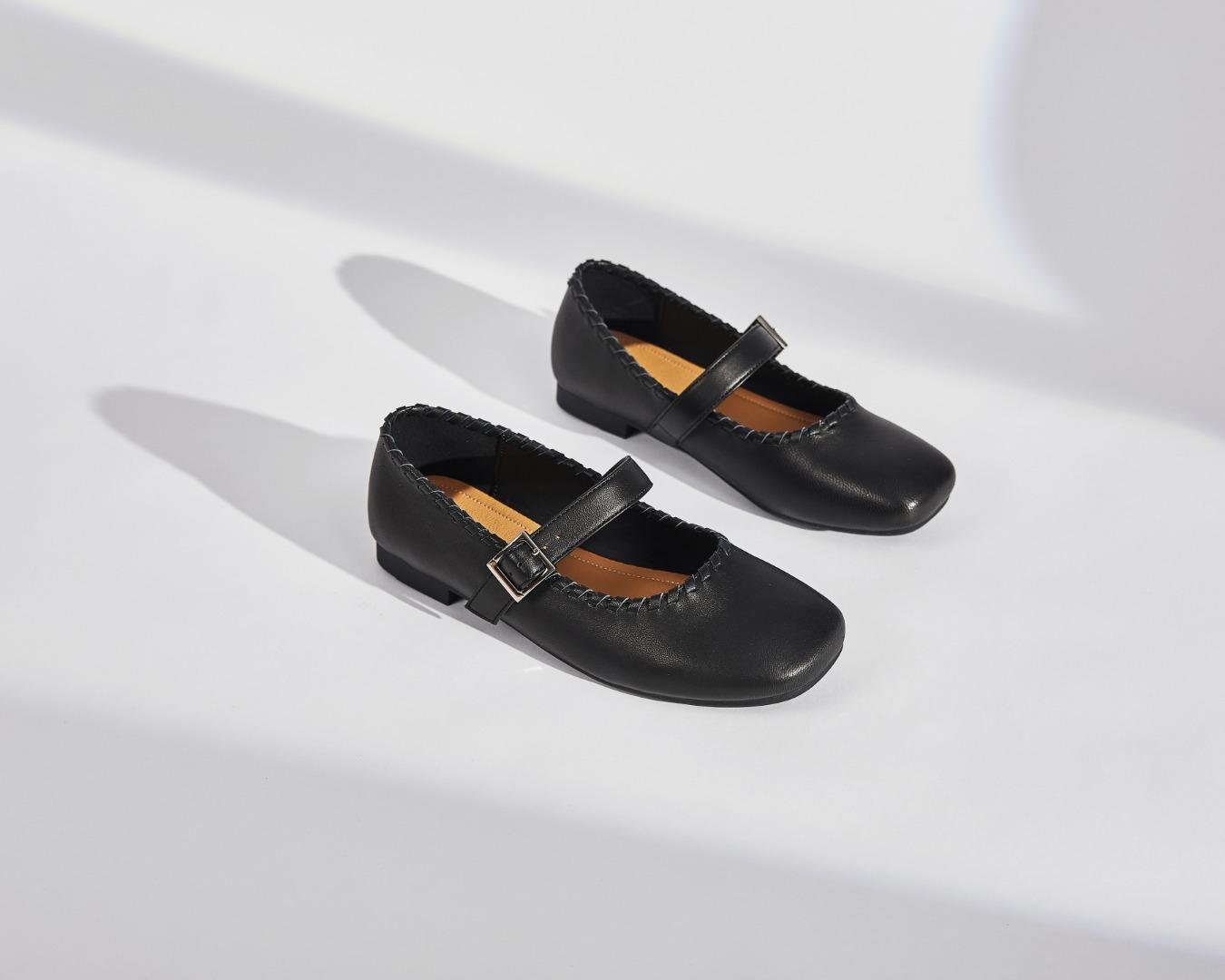 

Поздний вечерний бриз нежная обувь балетки женские 2025 новая летняя обувь Мэри Джейн фея с юбкой обувь на мягкой подошве 35