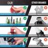 Silicone Wine Bottle Stopper Set Whisky Accessories Leak Proof Beer Champagne Cap Closer Wine Cork Plugs Lids Kitchen Bars Tools