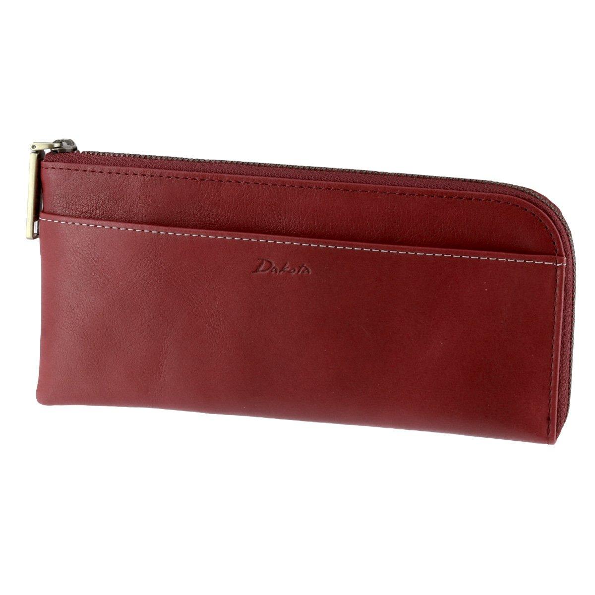 

Dakota zipper long wallet Red L-shaped [Largo] 2.