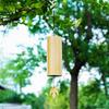 Wooden Bamboo Chime Decor With Handcrafted Craftsmanship For Indoor Home Gift