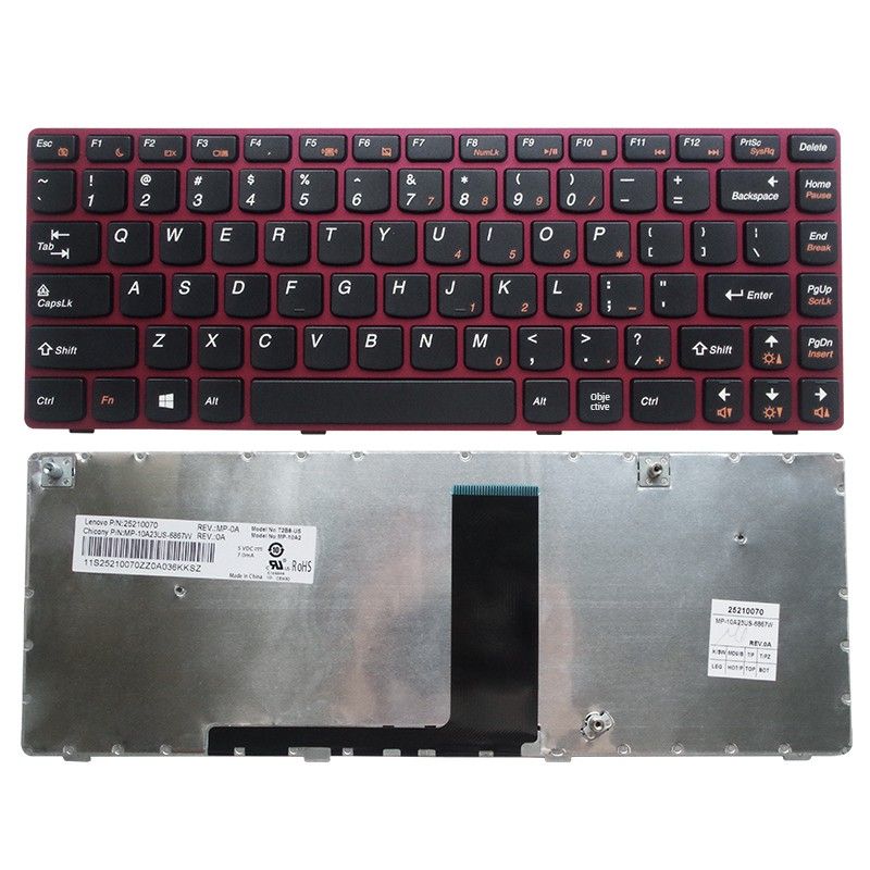 

Suitable for Lenovo V480 V385 V380/S V480s V485 V380a Keyboard V480a V480sa (Red Box) [New]] Official standard