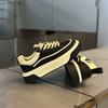Sneakers Casual Mens Designer Soft Sole Board Shoes Fashi Microfiber Leather Upper Height Increased Flat Platform Sports Shoes