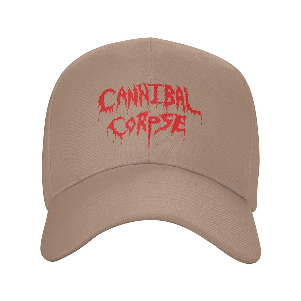 Custom Punk Cannibal Corpse Death Metal Music Baseball Cap for Women Unisex Adjustable  Dad Hat Sports
