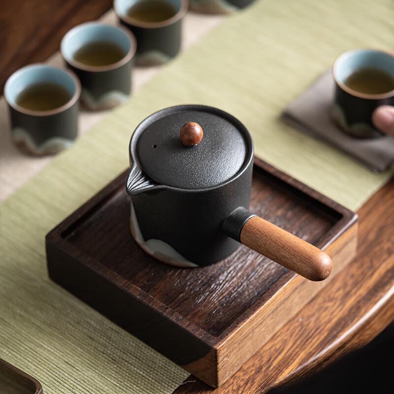Sushih Ceramic Hand-Painted 'A Thousand Li' Gongfu Tea Set Gift Box