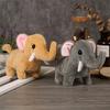 Słodka elektroniczna symulacja słoń pluszowa zabawka robot słoń interaktywny automatyczny ruchomy wypchany zwierzak lalka peluche