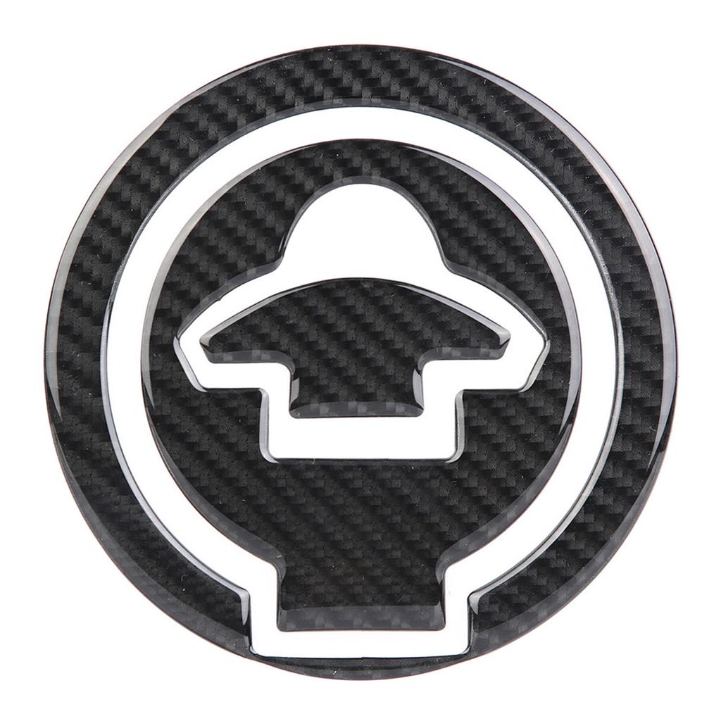 Car Decoration Carbon Fiber Cover Decoration Badge Sticker For YAMAHA