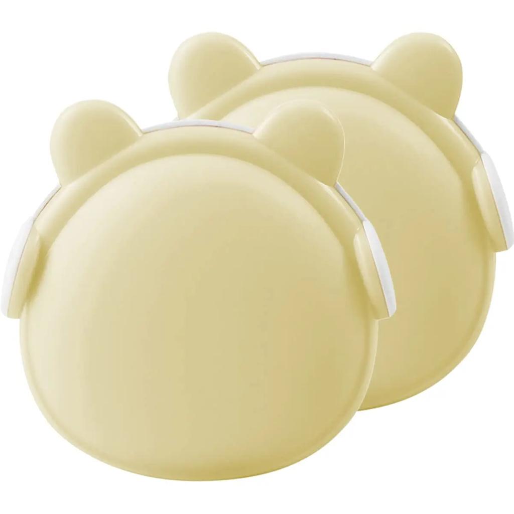 2 Stück Nachtlichter zum Einstecken in die Wand, automatischer Dämmerungssensor, Kopfhörer-Bär, niedliches LED-Nachtlicht für Kinder, Kinderzimmer-Schlafzimmer-Dekoration