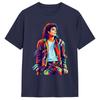 MMichael JJackson Poster Art TShirt Summer Cotton TShirts For Unisexs Custom Logo Tee Shirt Short Sleeve Streetwear Clothing