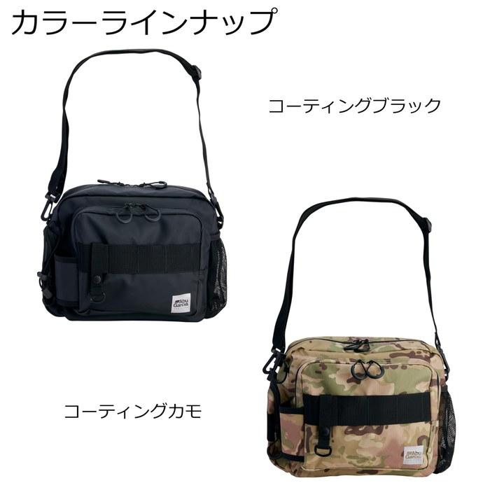 AbuGarcia Angler Hip Bag L Size Coating Black Water Repellent