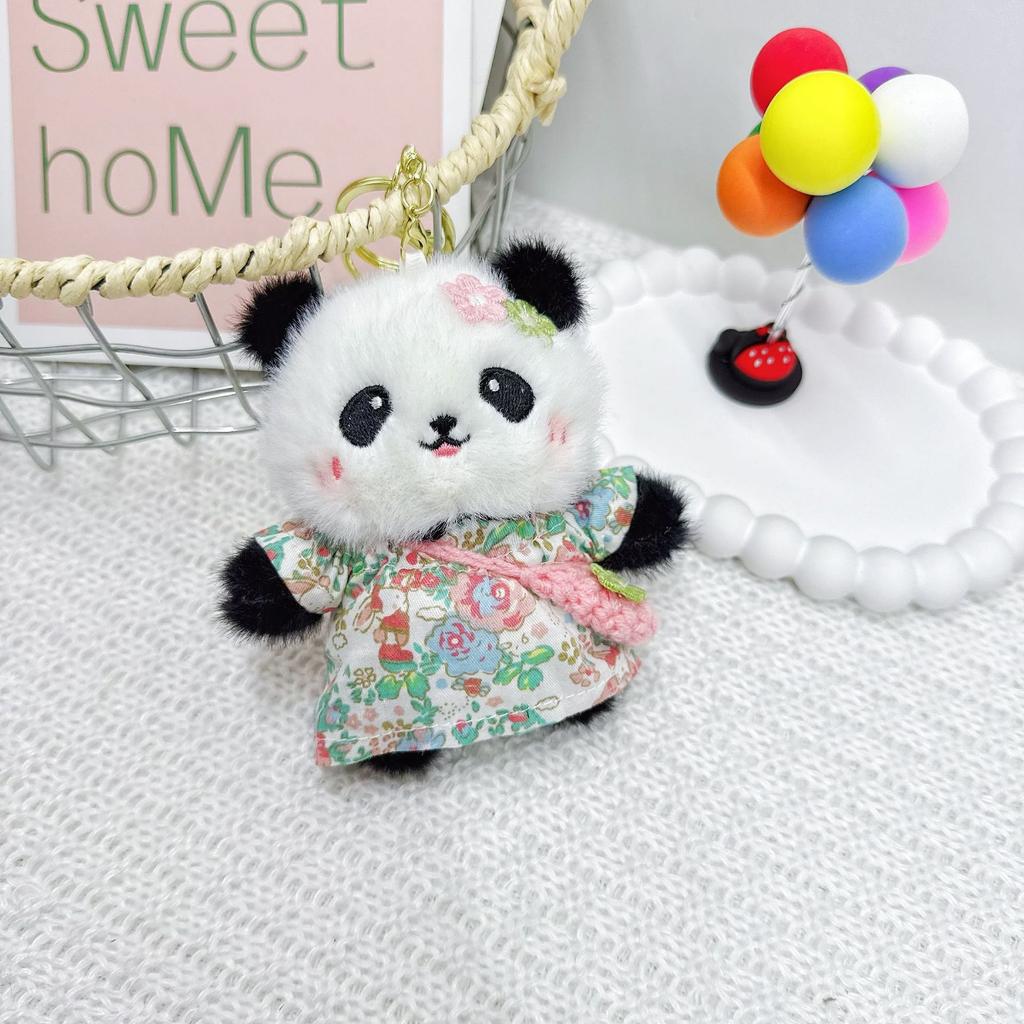 Cute Panda Pendant, Teddy Bear Doll Pendant, Panda Keychain, Chengdu Panda Gift