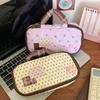 Star Love Heart Korean Stationery Bag Large Capacity Handheld Pencil Bag  School Office