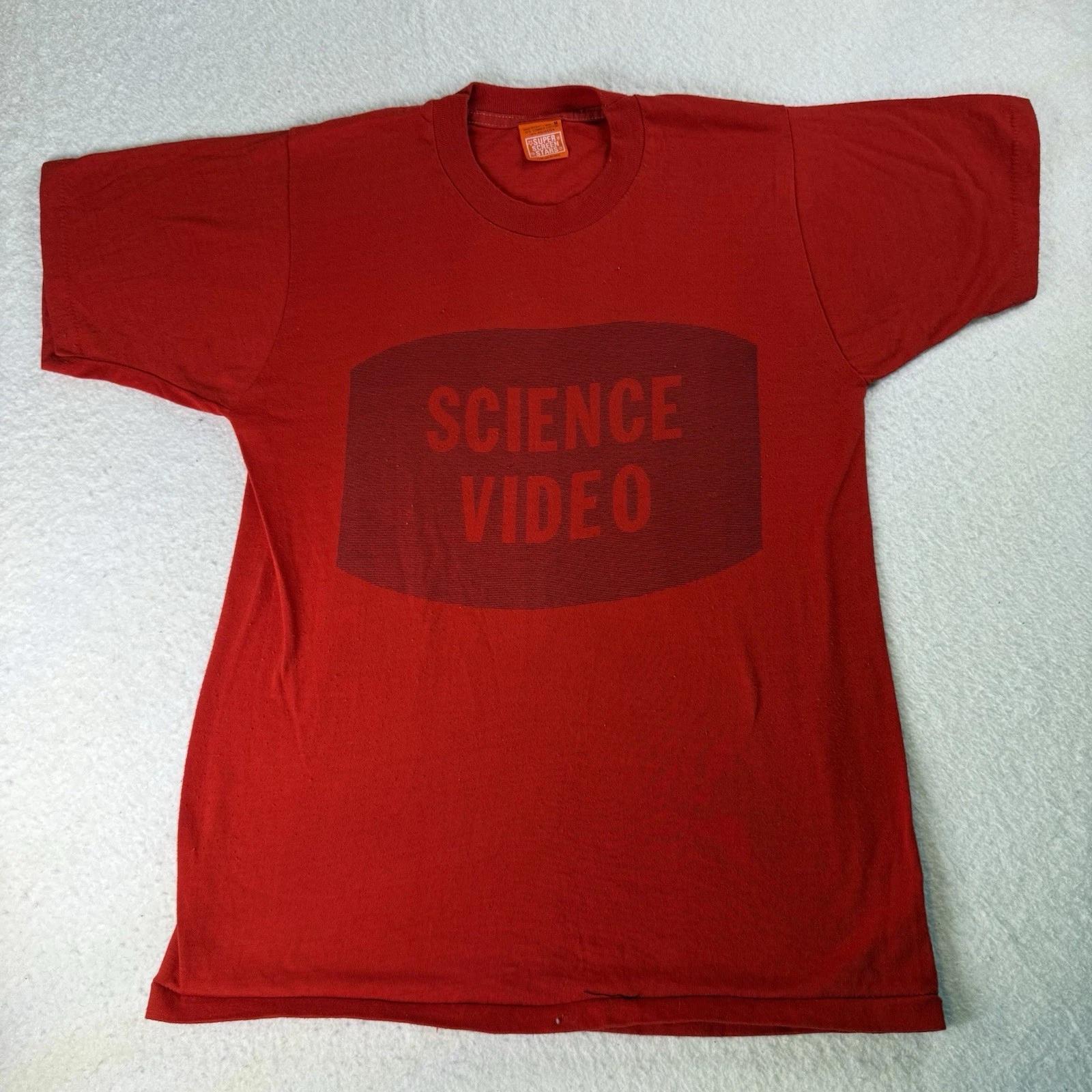 Винтажная футболка 70-х годов Bronx High School Science Video Screen Stars США Размер Medium S