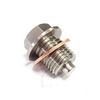 Stainless Steel Oil Drain Plug Magnetic Sump Drain Nut Bolt Lightweight Oil Pan Plug  for Hyundai