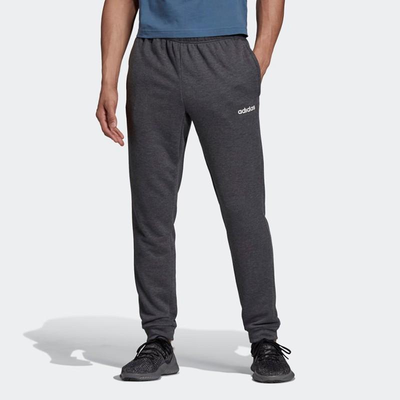 Adidas Mid-Rise Knit Joggers Men Bottoms Dark-Grey EI5563