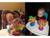 Tricolor Rotating Ferris Wheel Baby Rattle - Early Education Toy for Newborns