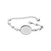 Lünetten Armbänder Leere Schale Armreifen für Schmuck DIY Basteln Lünetten Armband