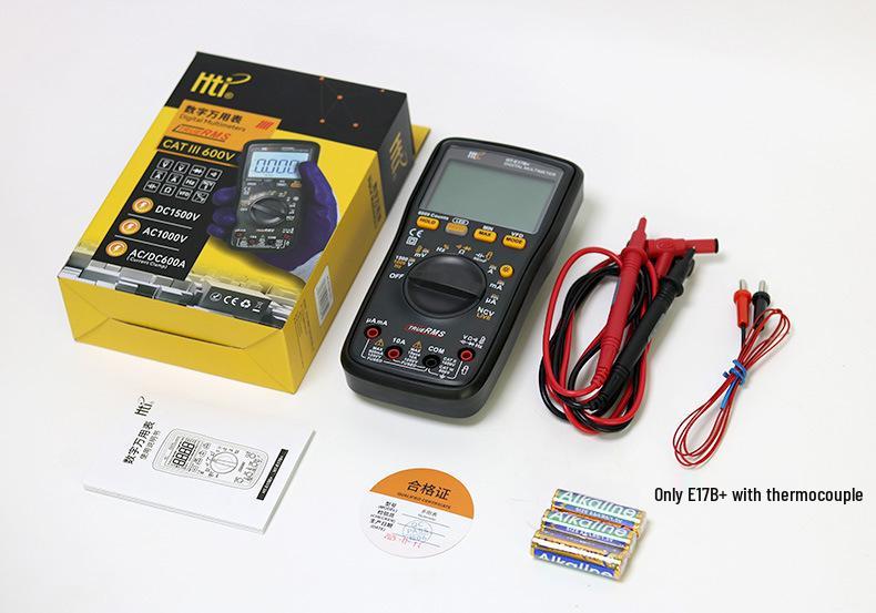 High-Precision Smart Digital Multimeter: Automatic, Portable, Multi-function Testing Tool for Electricians