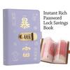 With Password Lock 100 Envelopes Money Saving Challenge Save Money Get Rich Savings Binder Waterproof PU