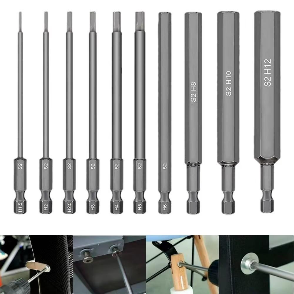 8PCS 1.5mm-8mm Screwdriver Set Practical Allen Wrench Screwdriver Socket Bit Hand Tool