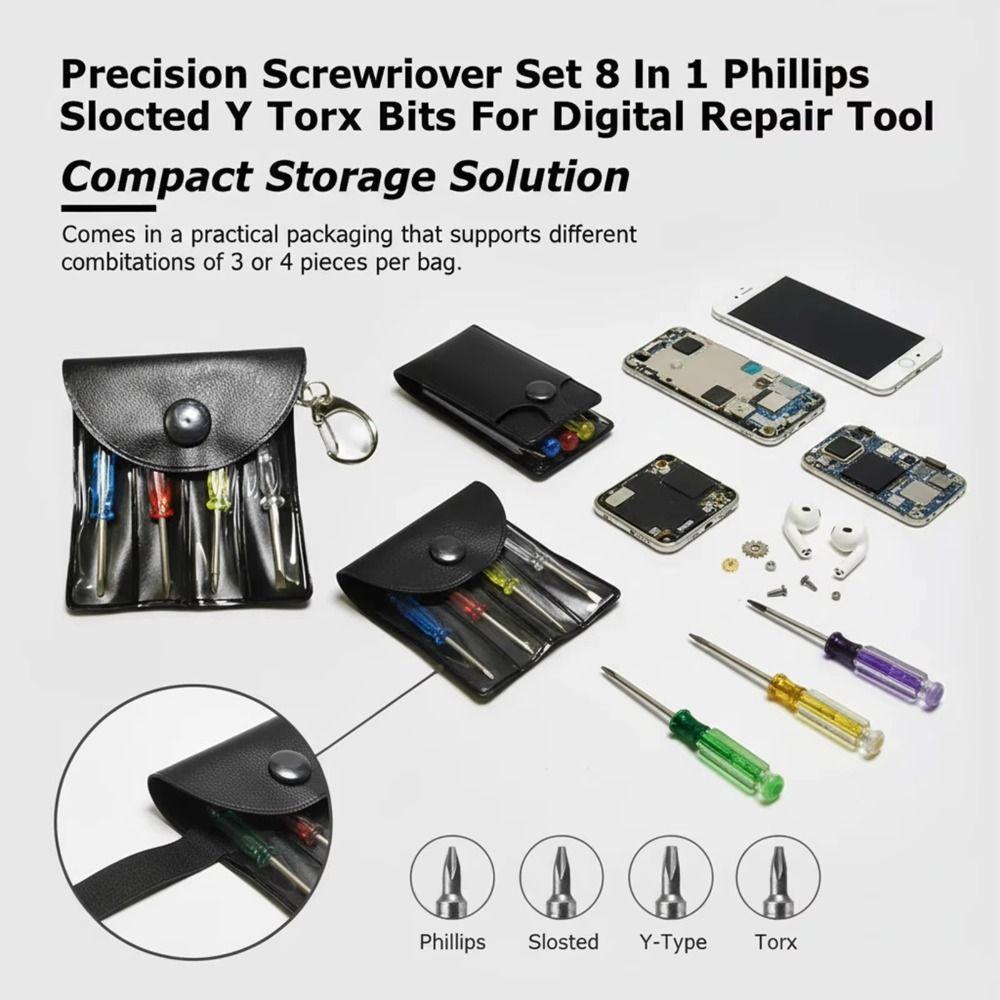 Flat Bits Multifunctional Screwdriver Set Portable Tool Kit Digital Products Repair