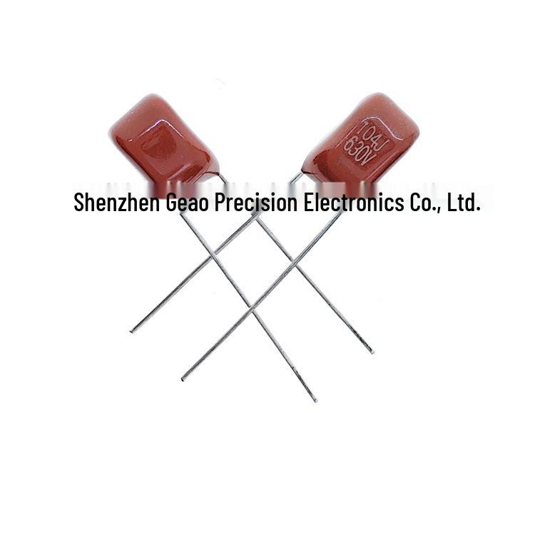 Polypropylene Film Capacitor 104J 0.1uF 630V 5% Tolerance, 5mm Lead Spacing CBB22