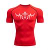 Tight Fitting Men's Sportswear Moisture-Wicking Running And Fitness Quick Drying Summer Top Versatile Minimalist Casual And Fashionable