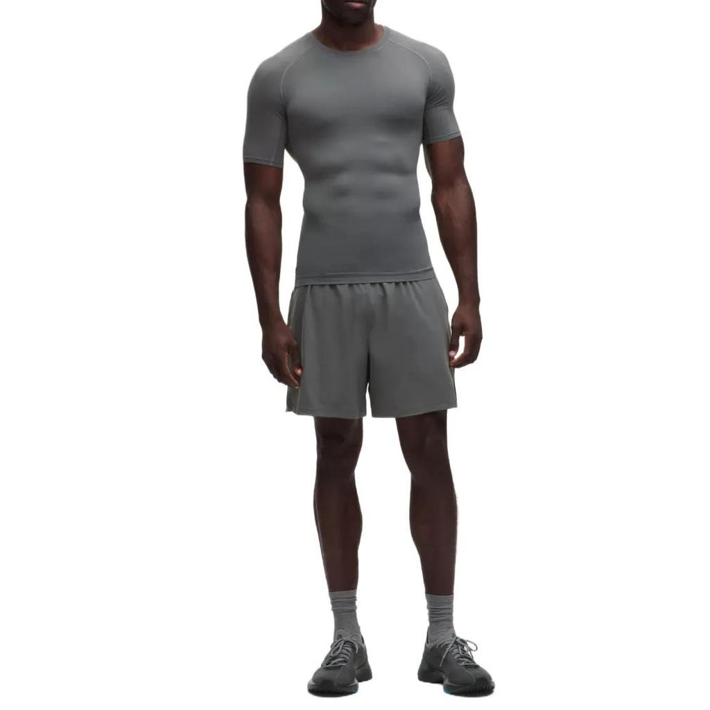Lululemon T-Shirts Men's Crew Neck Moderate (Unisex) T-Shirts LM3H43S | Remixed Marine