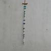 Friendly Sea Glass Wind Chimes With Wooden Detail For Relaxing Sounds Beach Room Decors for Home Indoor or Outdoor
