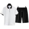 2026 Men's Summer Polo & Shorts Set - Business Casual Plus Size
