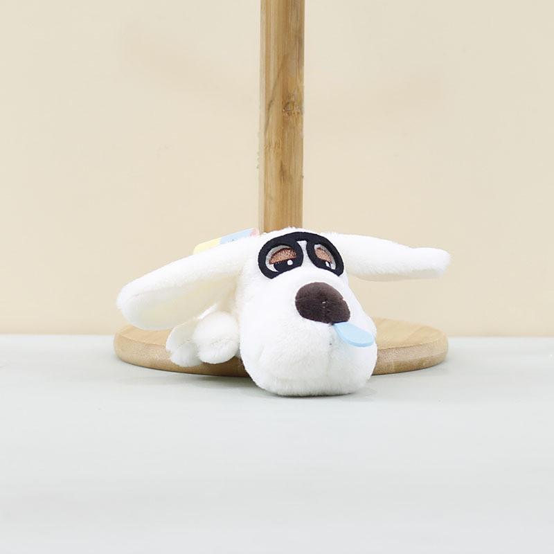 Plush Snot Dog Keychain Cartoon Pendant Bag Decorations Toy Dolls Gift Kids