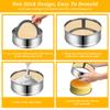 Silicone Baking Mat Springform Cake Tin Mat Nonstick Baking Pad Easy Release Silicone Bread Mats for Cake Shop Kitchen Accessory