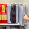 Paper Organizer Stackable Storage Box Transparent Desktop Storage Document Certificate Important Storage Box