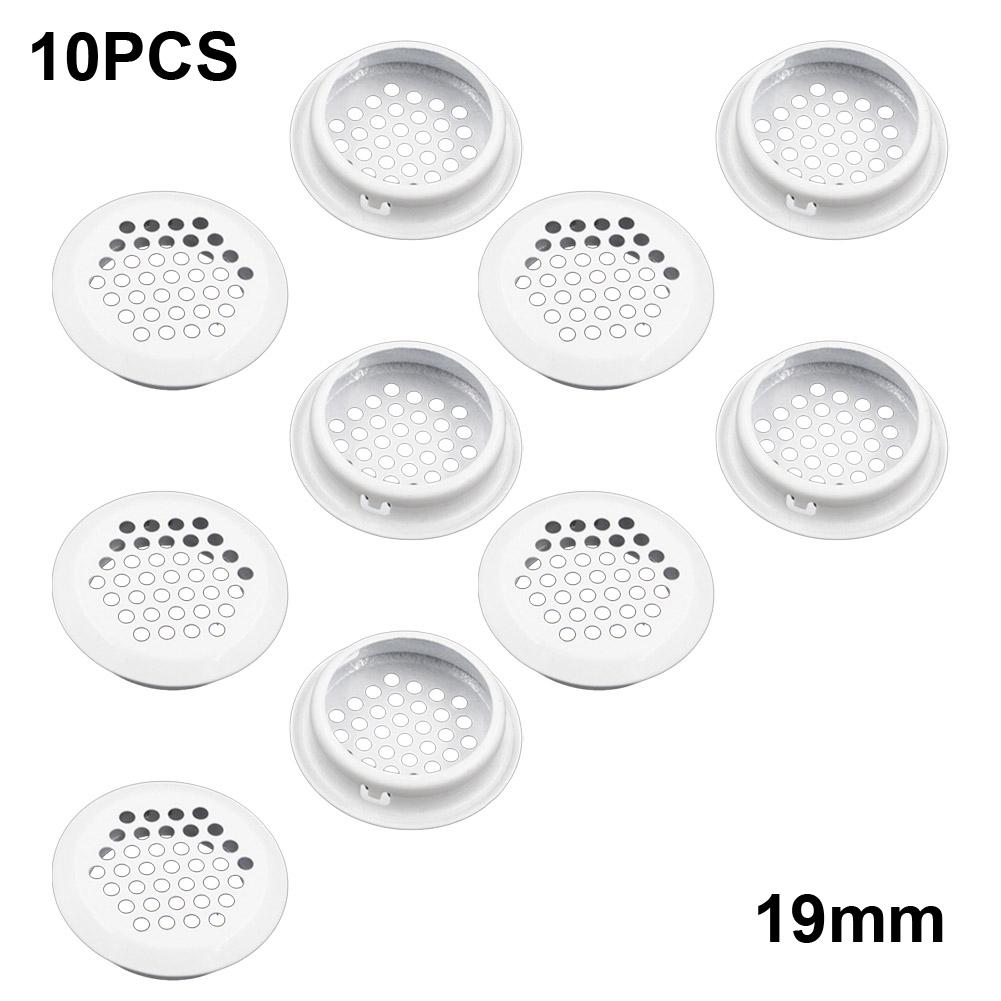 10 buc metalice dulap rotund aer aerisire grilă capac conducte ventilație acasă grilă capac acasă rotund aer aerisire