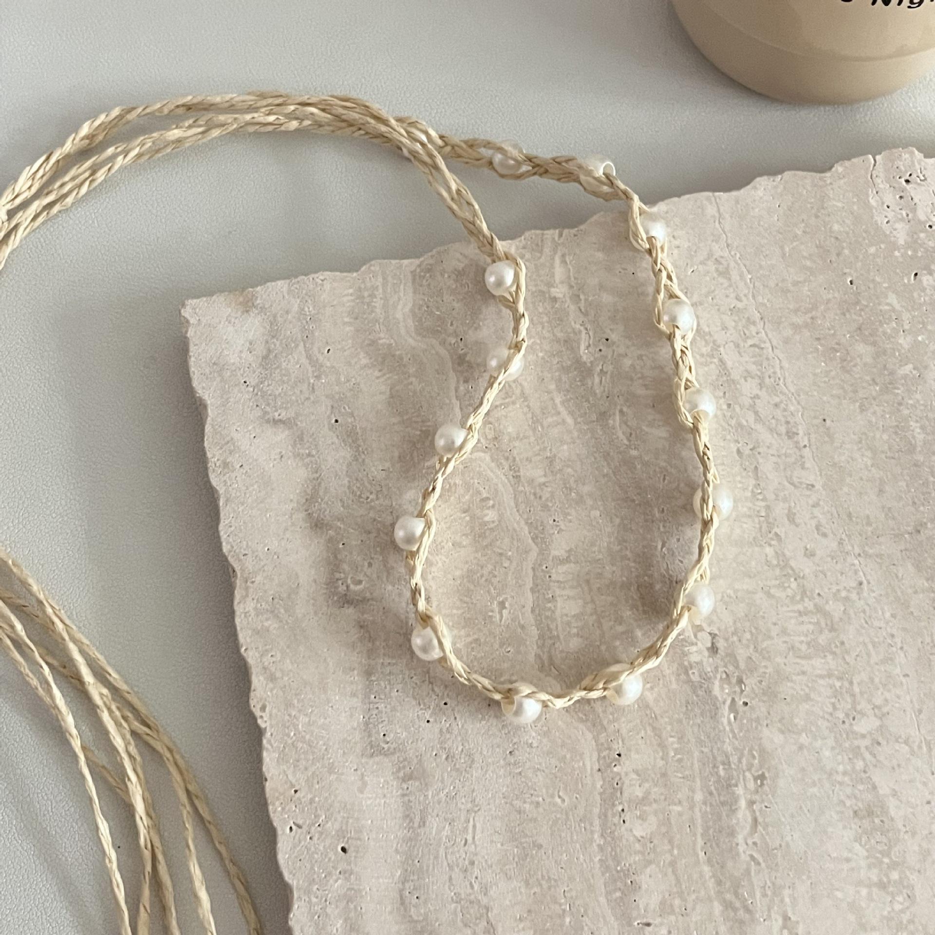 

Пояс и аксессуар для волос из деревянных бусин в стиле ретро в стиле бохо