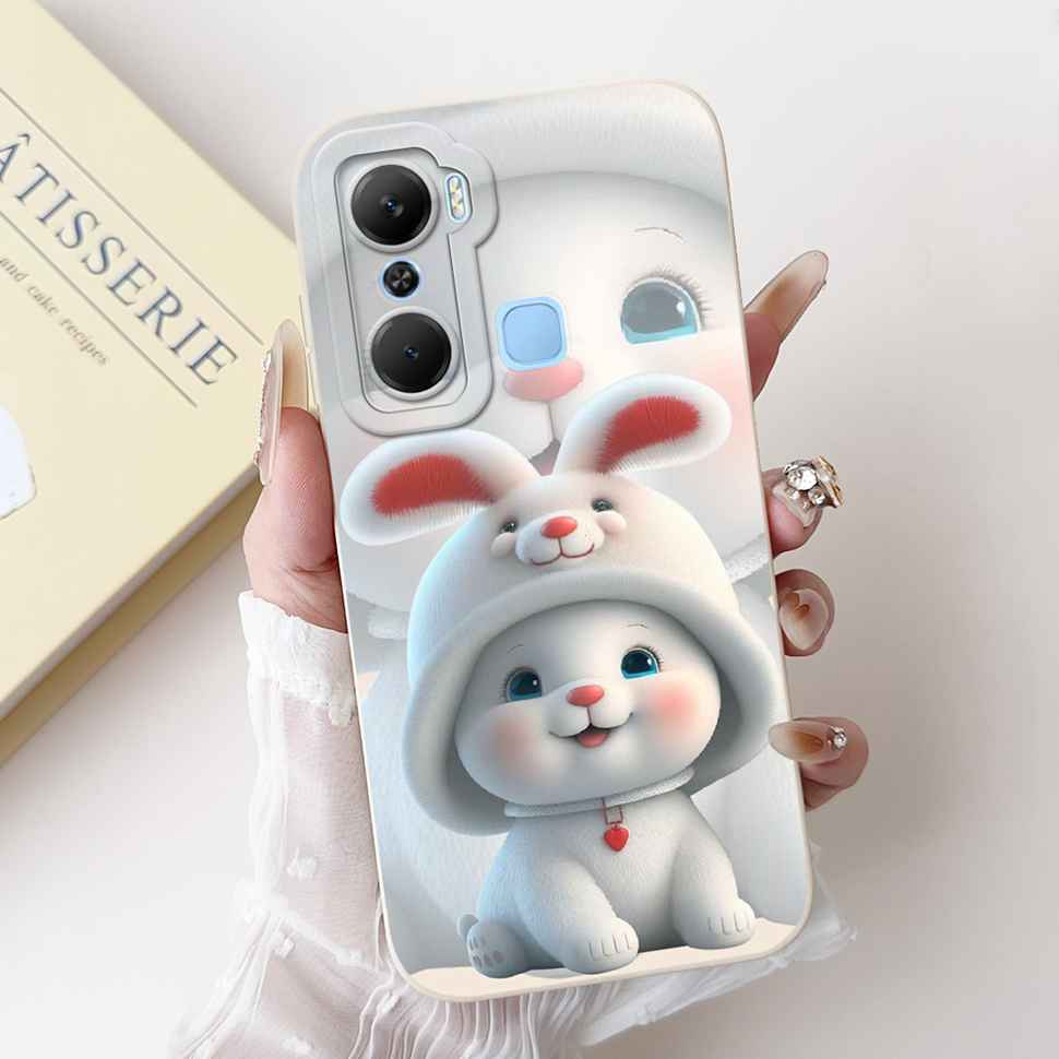 Hülle Für Infinix Hot 12 Pro X668C Schutzhülle Weich Schlank Niedliches Cartoon-Muster Abdeckung Für Infinix Hot 12 Hot12 Pro Handyhüllen Abdeckung