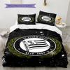 SK Sturm Graz Set Copripiumino Trapuntato Federa Decorazione per la Casa Regalo di Compleanno (1 * copripiumino + 2 * federa, senza nucleo)