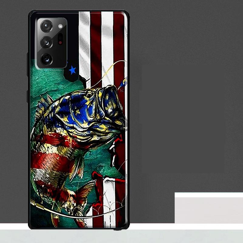 

Largemouth Fishing Fish Hunting Hook Case For Samsung Galaxy S23 S24 S25 Ultra S9 S10 S20 S21 S22 Plus S23 FE S25 FE Phone Cover Galaxy S21 FE