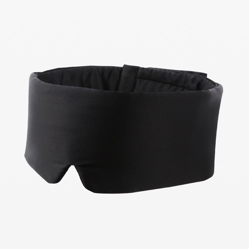 19mm Silk Eye Mask: Noise-Reducing, Breathable, Light-Blocking, Full Coverage for Travel Rest
