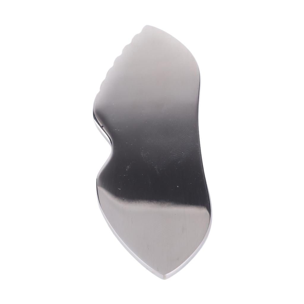 Gua Sha Massagebrett Kammkante 304 Edelstahl Glattere Oberflächen Gua Sha Werkzeug zur Linderung von Weichteilschmerzen Körperpflege