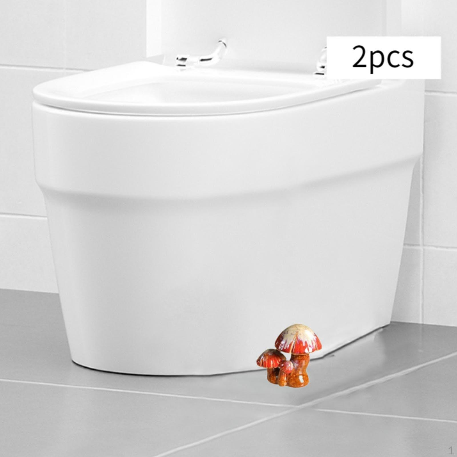 

2 шт. симпатичных колпачков для болтов унитаза, крышки для унитаза, простая установка, забавный декор для ванной комнаты