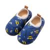 Winter Unisex Baby Indoor Non-Slip Cotton Slippers with Soft Soles and Heel Protection