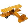 Handmade Small Airplane Model Ornaments Creative Plane Statue Miniatures Art Crafts Decoration Desk Accessories Gift