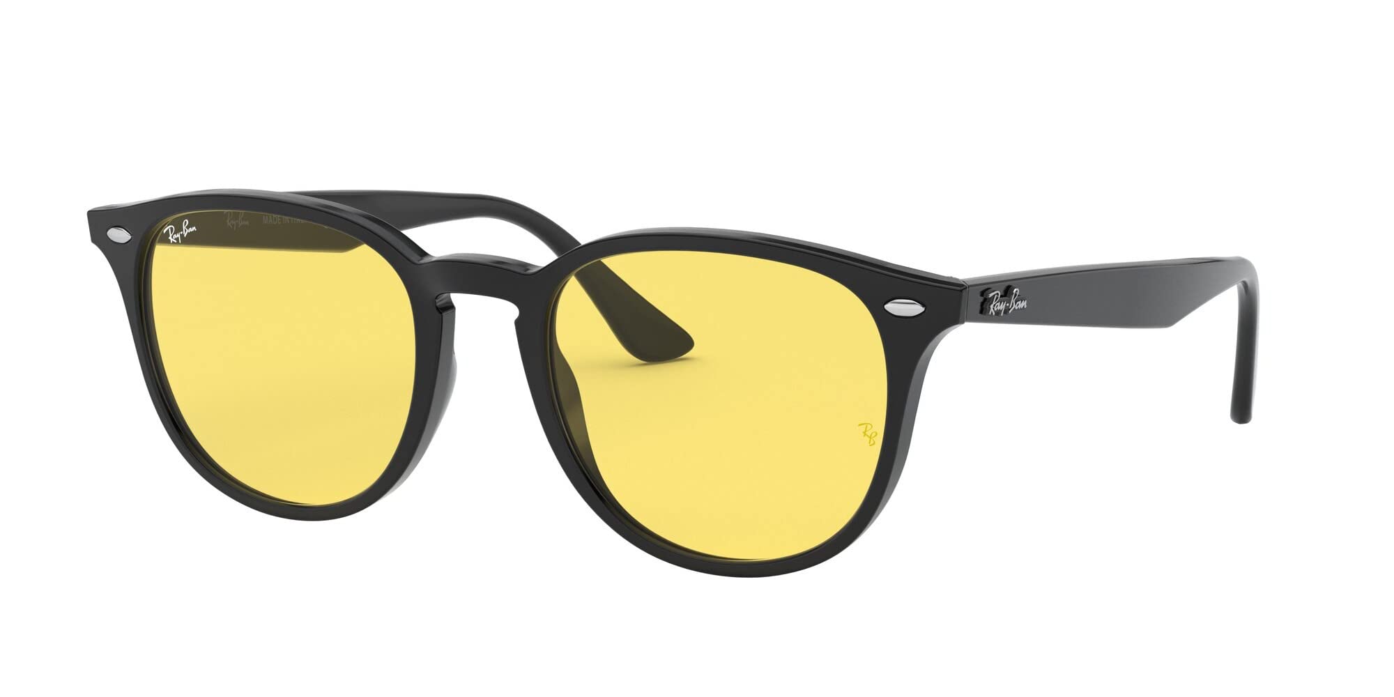 Солнцезащитные очки 0RB4259F ЧЕРНЫЕ Размер 53 Япония RAY-BAN 601/85 (Свободный размер)