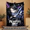 Custom Name Personalized Apex Legends Print Blanket, Home Decor, Bedroom, Sofa, Camping, Couch, Gifts for Birthday Christmas