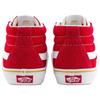Vans SK8 MID Top Skateboard Shoes Unisex Red White Sneakers VN000BWEJV6