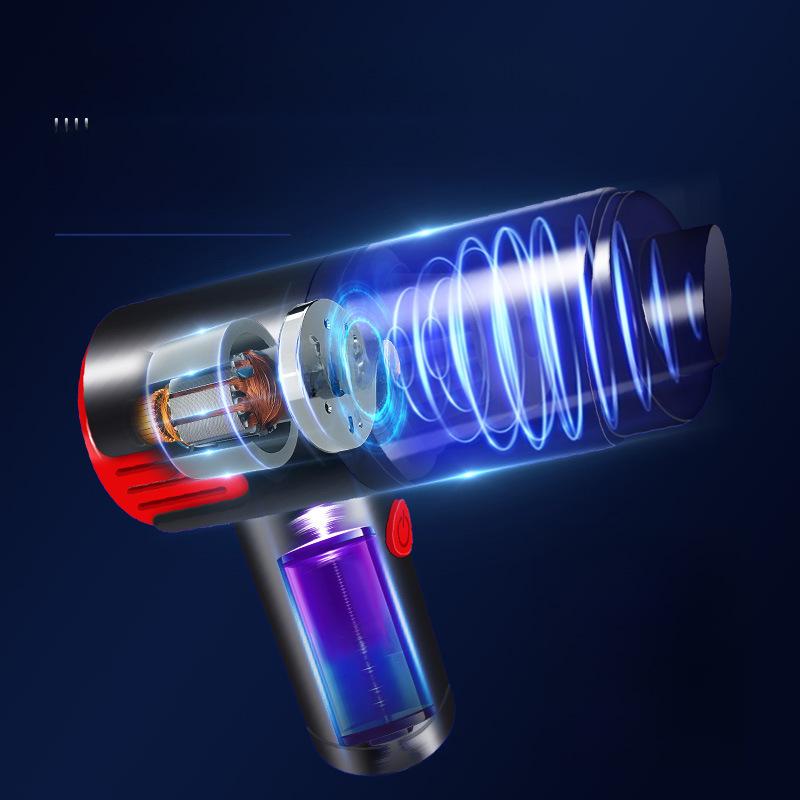 Portable Wireless High Power Car Vacuum Cleaner with Strong Suction