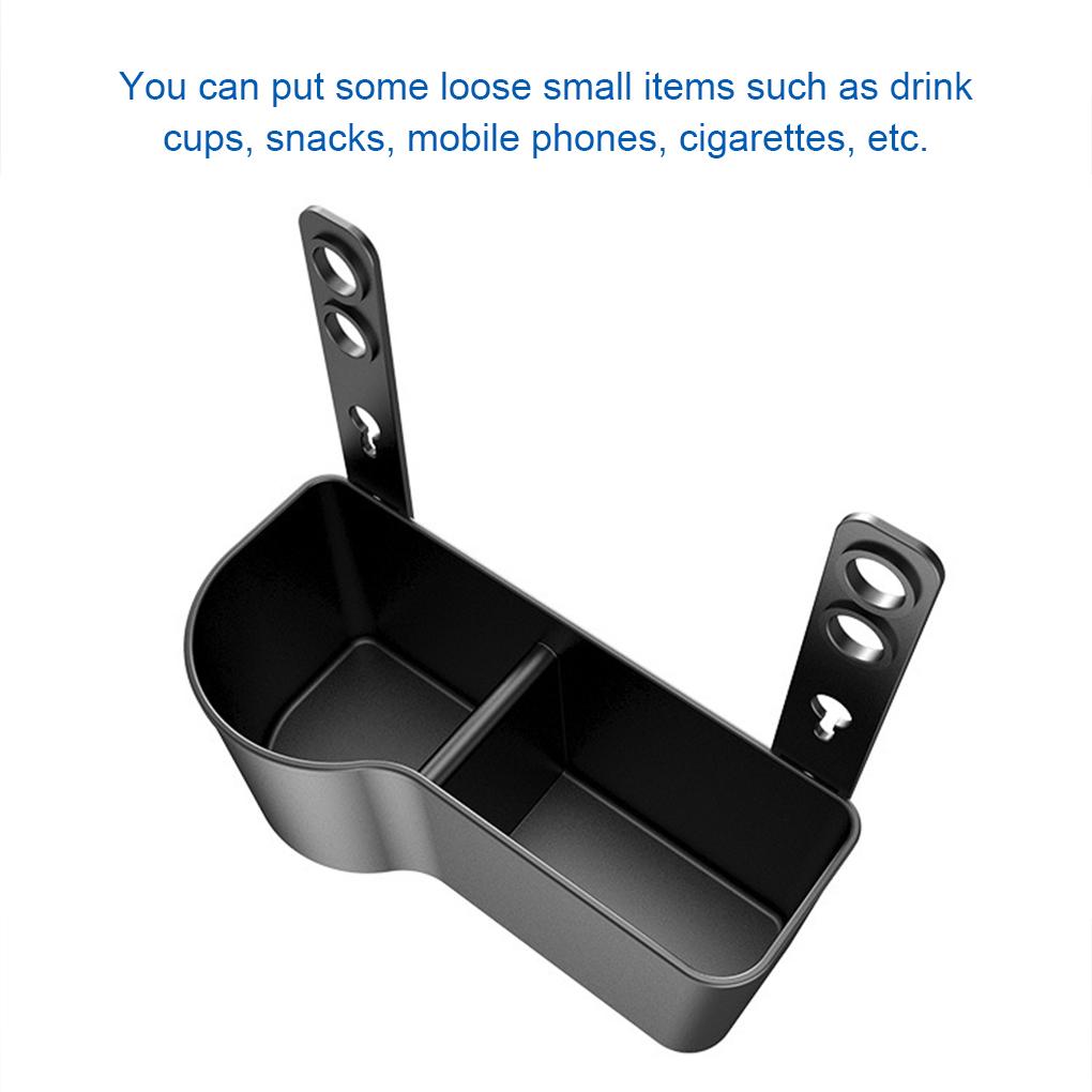 PP Car Headrest Food Holder Internal Odorless Water Bottle Snack Data Cable Organizer Rack Bracket Accessories